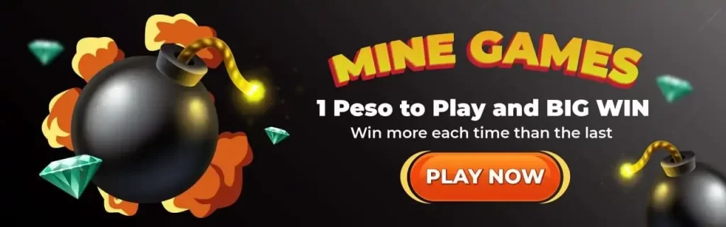 mine games 1 peso