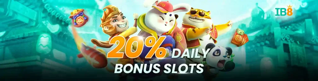 20% daily bonus