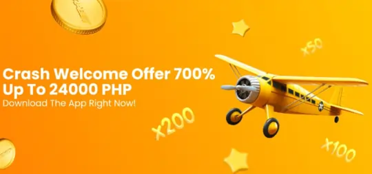 CRASH WELCOME OFFER 700%